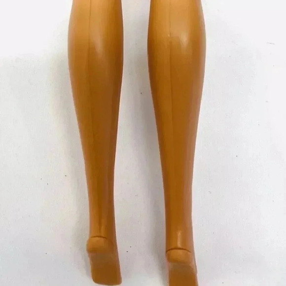 MATTEL BARBIE Doll Blond Hair Blue Eyes Green Bodysuit Dress Earrings 12" Tall - Picture 12 of 12